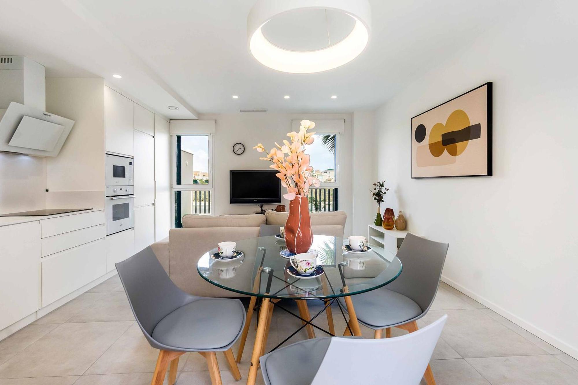 Turquesa Del Mar - Sun & Beach & Golf & Bike - Large Terrace Ground-Floor Spanish Apartment Dehesa de Campoamor  Εξωτερικό φωτογραφία