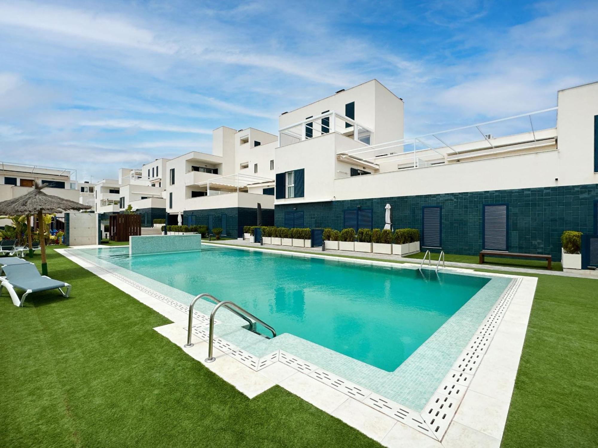 Turquesa Del Mar - Sun & Beach & Golf & Bike - Large Terrace Ground-Floor Spanish Apartment Dehesa de Campoamor  Εξωτερικό φωτογραφία
